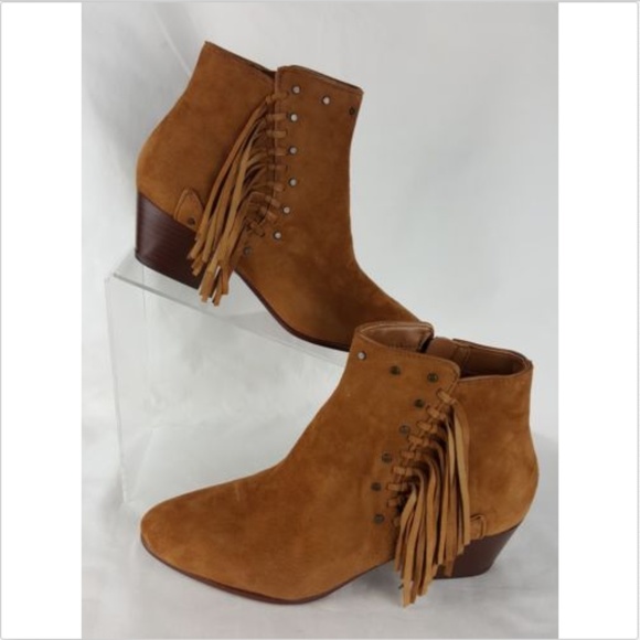 Sam Edelman Shoes - Sam Edelman Size 6.5 Booties NEW Brown Suede Rudie